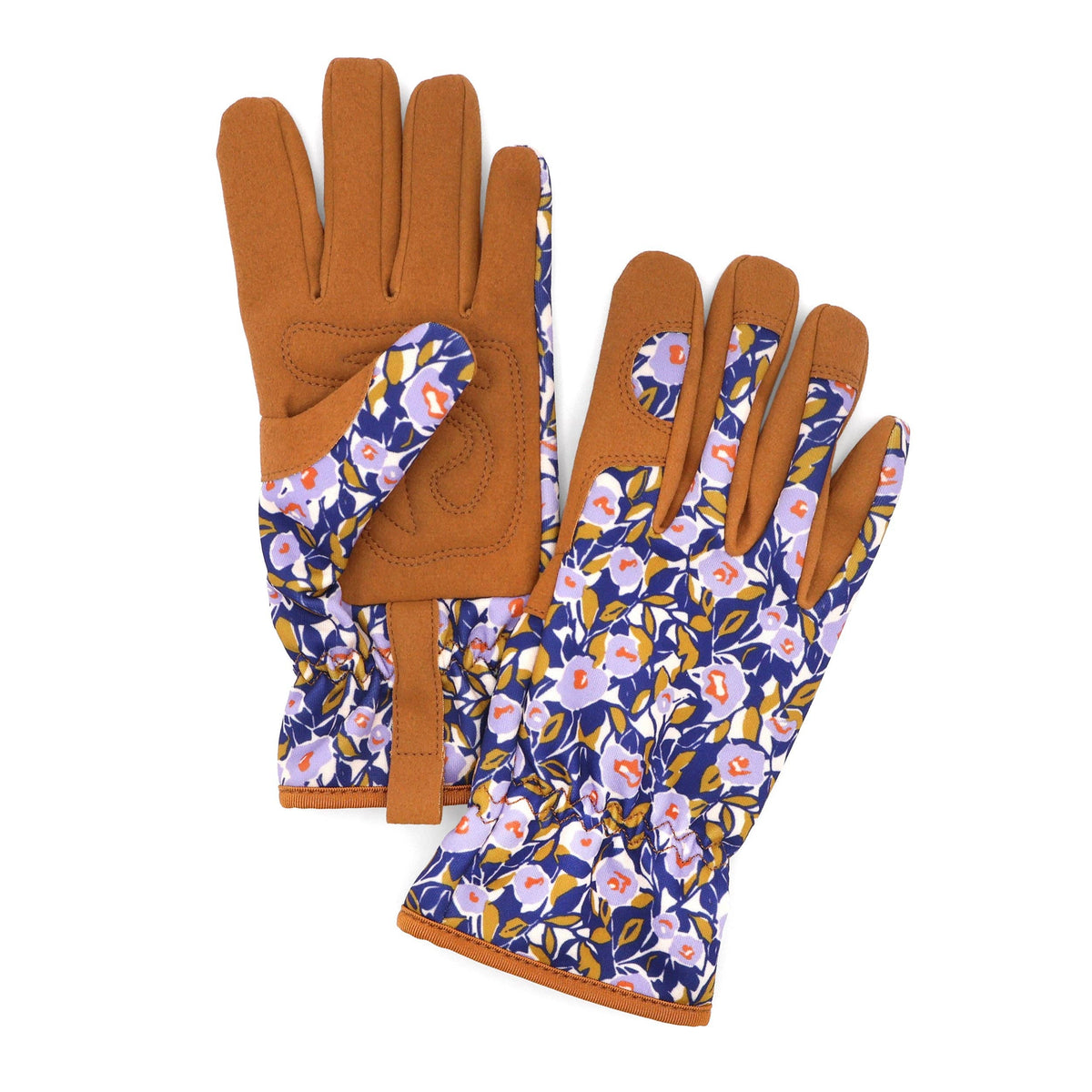 Gardening Gloves - Abstract Floral Lilac