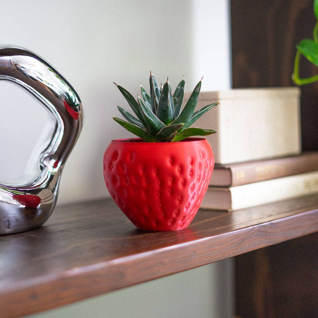 Plant Pot - Strawberry