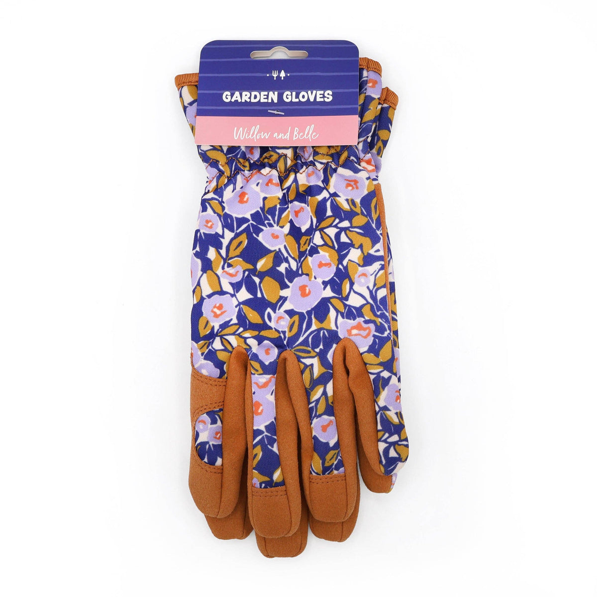 Gardening Gloves - Abstract Floral Lilac