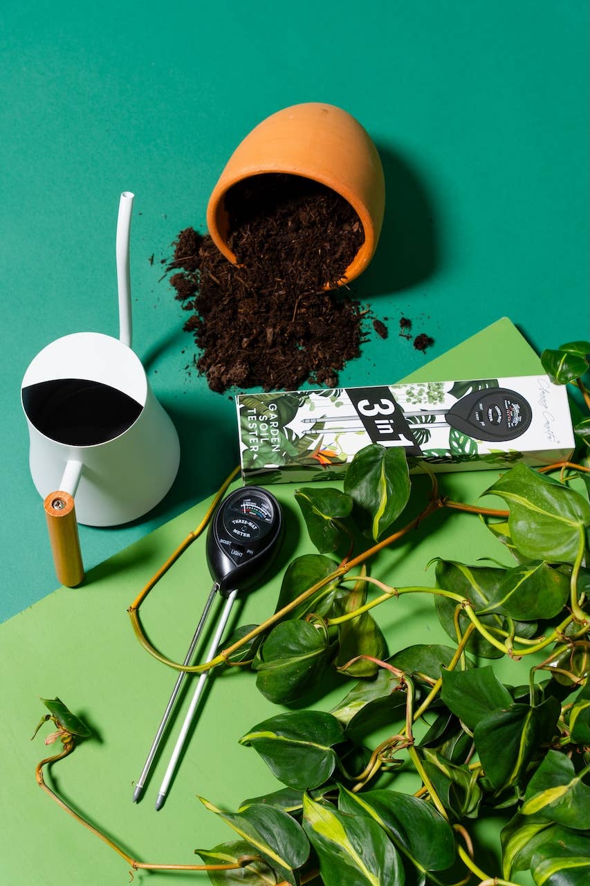 3-in-1 Soil Meter; Moisture, pH and Light
