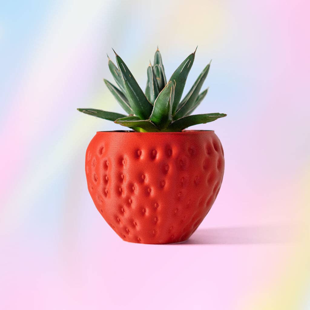 Plant Pot - Strawberry