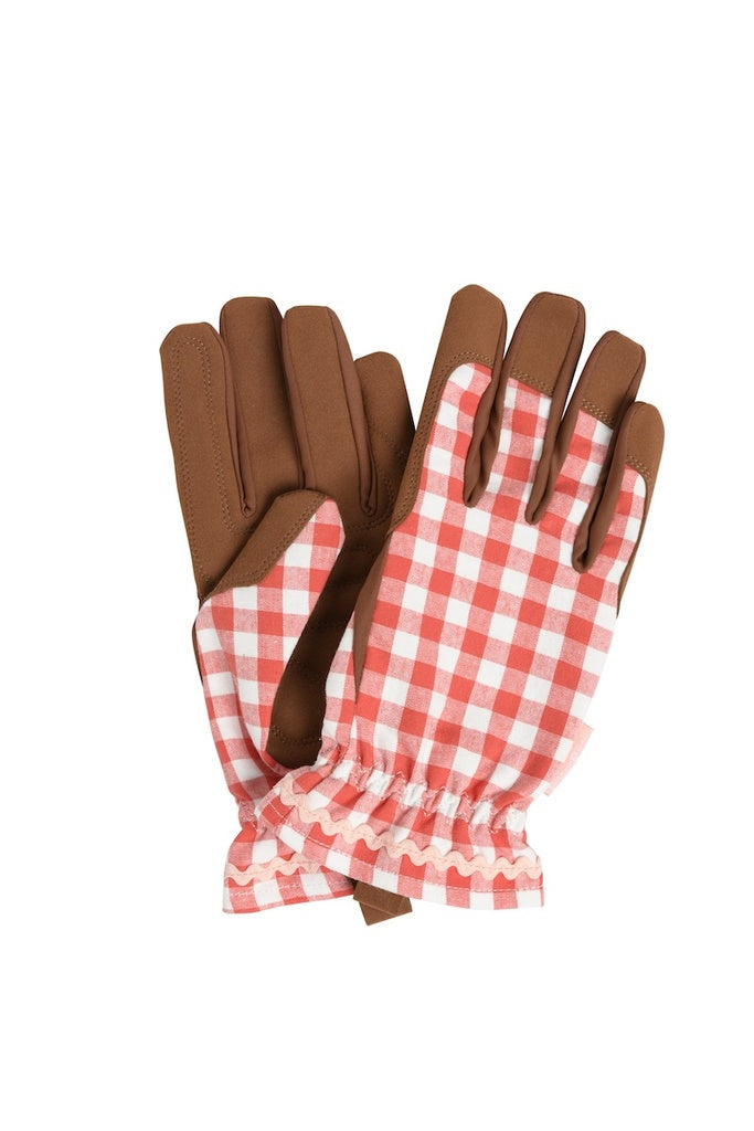 Gardening Gloves: Collector Series Red Check