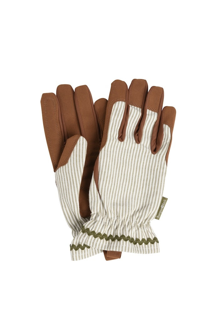 Gardening Gloves: Collector Series Olive Stripe