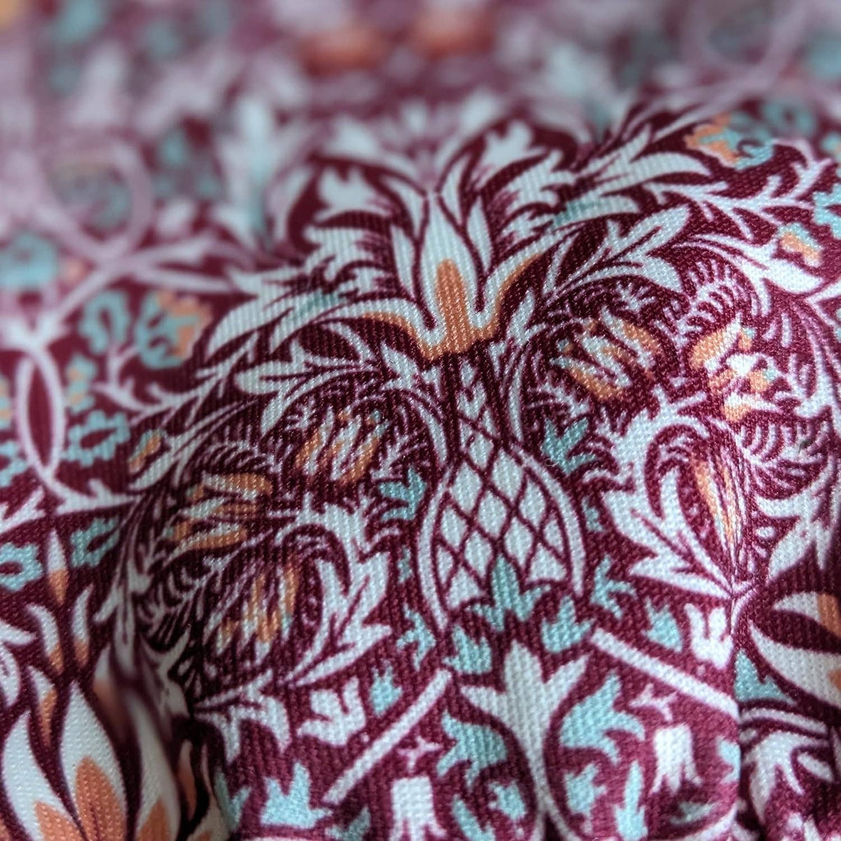 Gardening Gloves - Abstract Flower Mustard/Pink