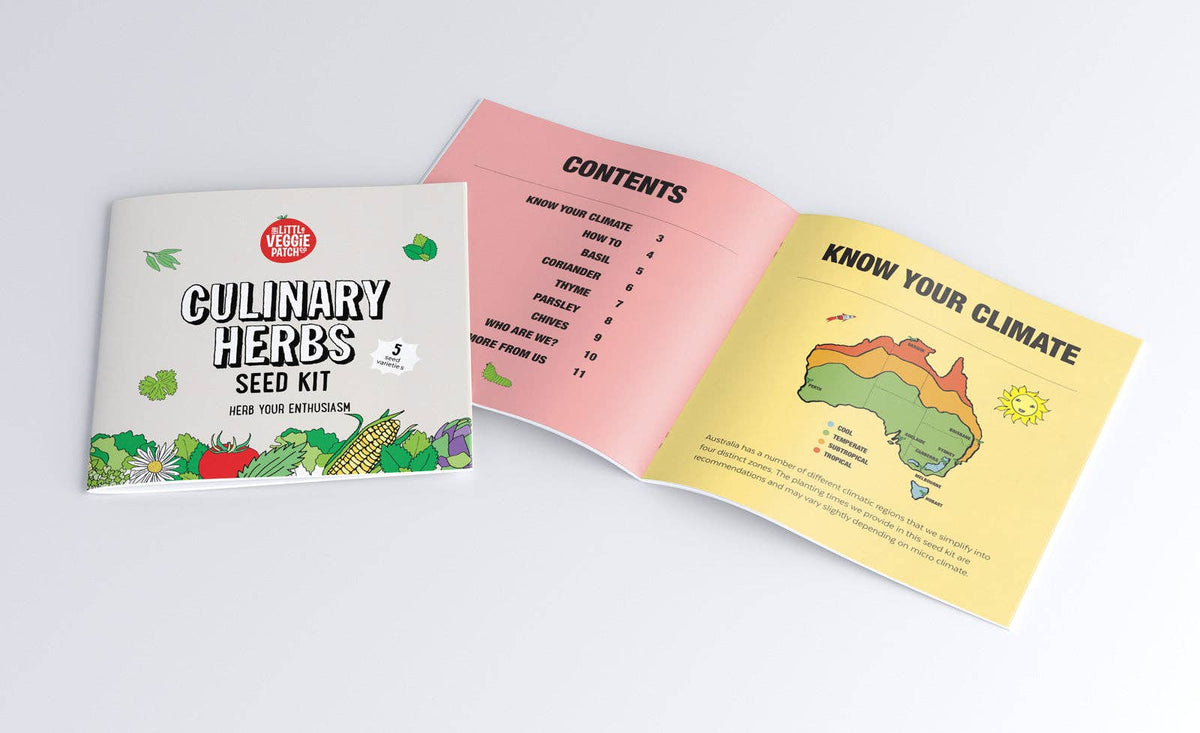 Seed Kit: Culinary Herbs