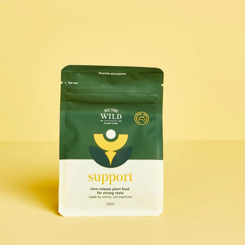 We The Wild Support Organic Slow Release Plant Food - 250g