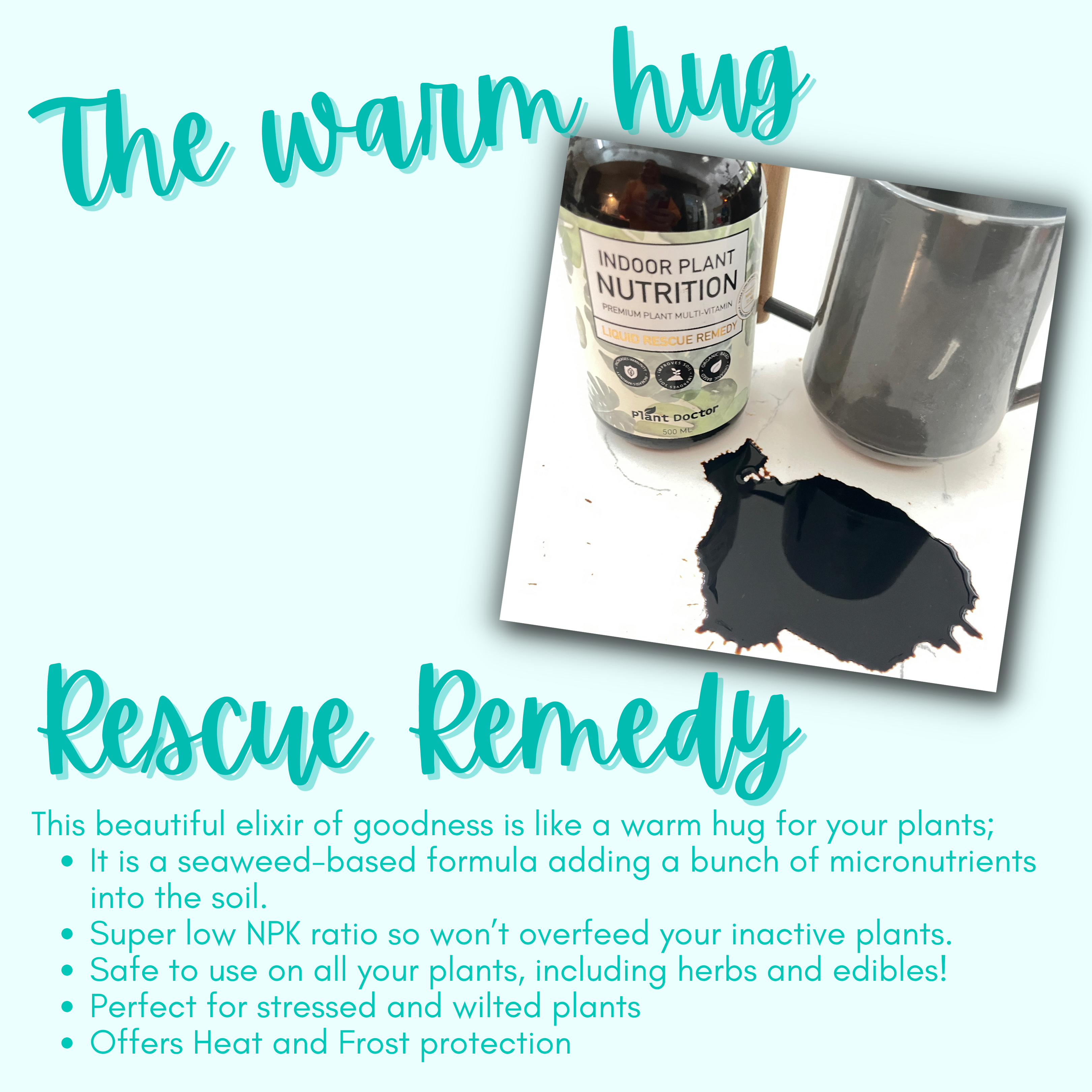 Plant Care - Liquid Rescue Remedy &amp; multi-vitamins