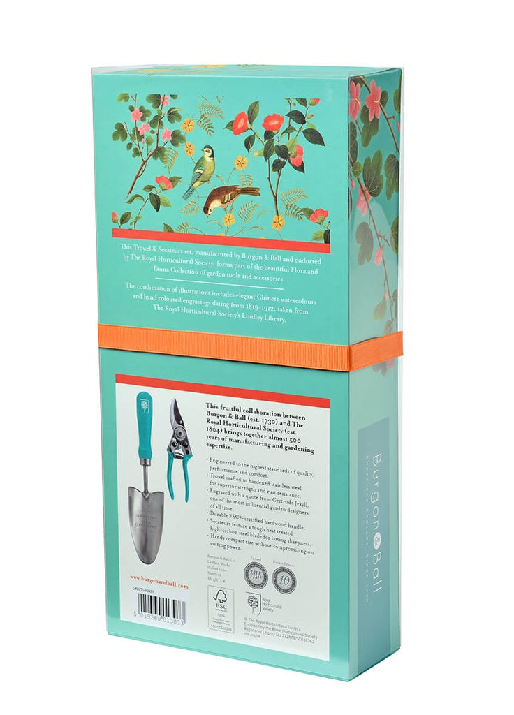 Gift Boxed - Flora &amp; Fauna Trowel and Secateurs