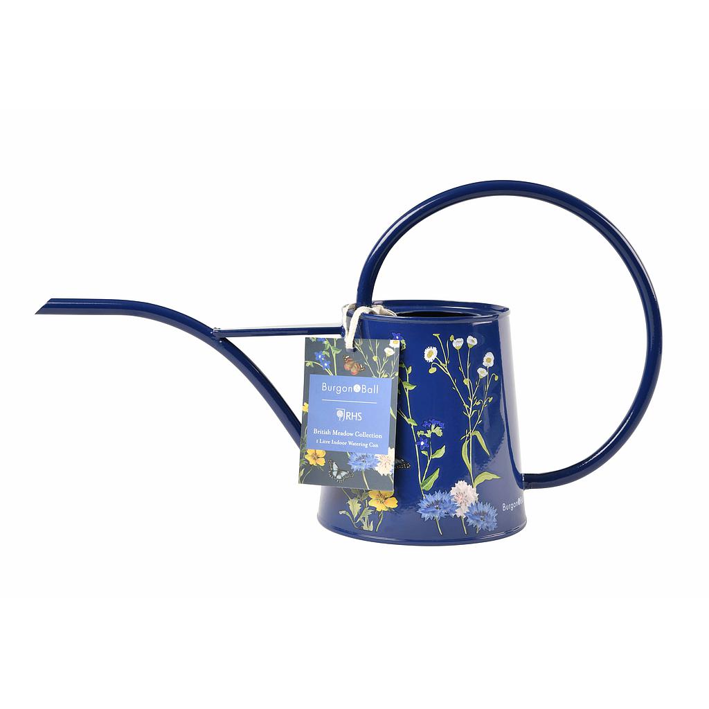Watering Cans - Floral Indoor 1L Galvanised