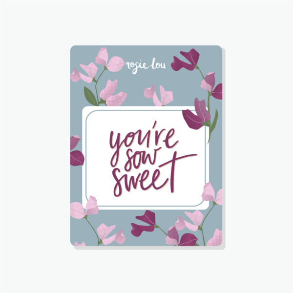 Punny Seed Packs - Flowers