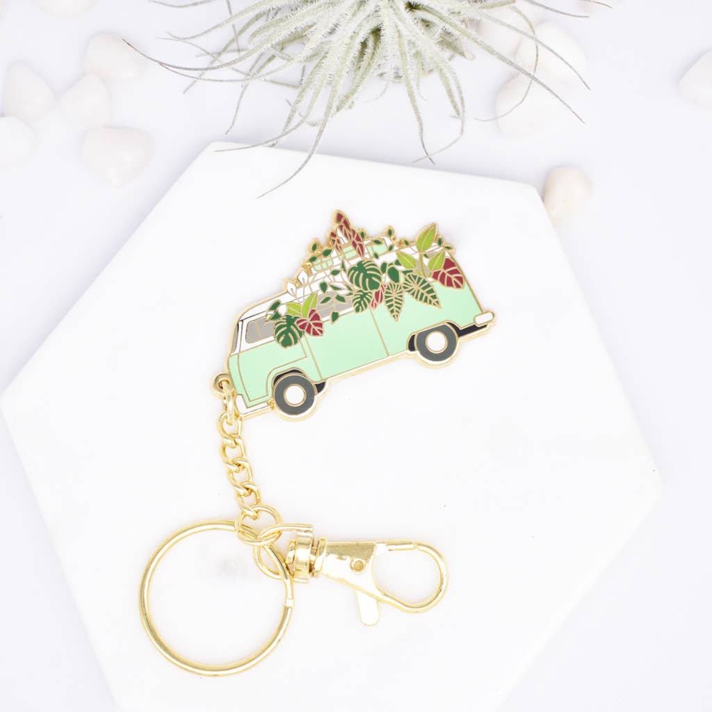 Plant Van Key Ring