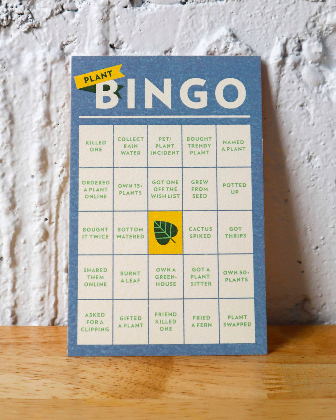 Plant Bingo Card