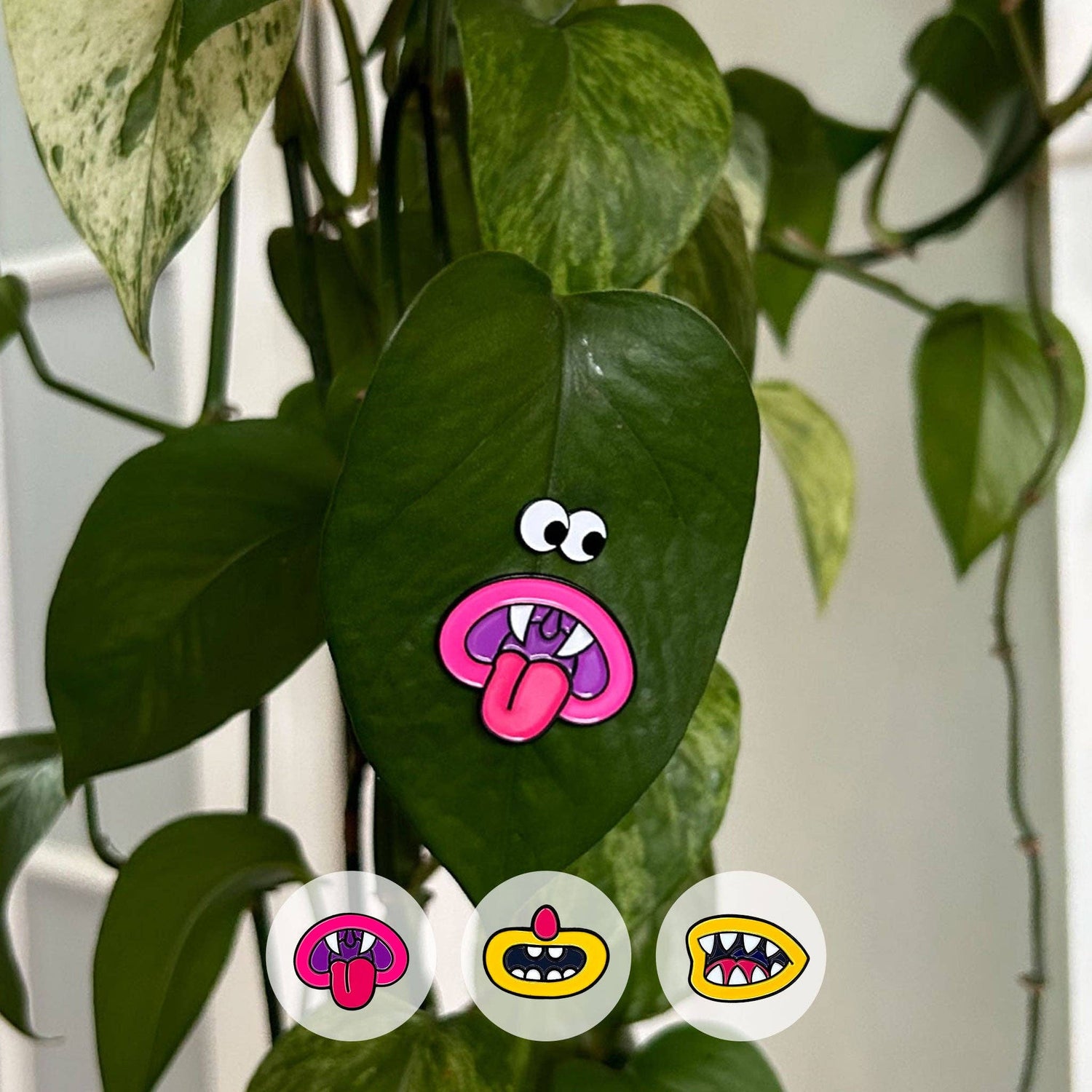Monsters Plant Charms 3-Pack