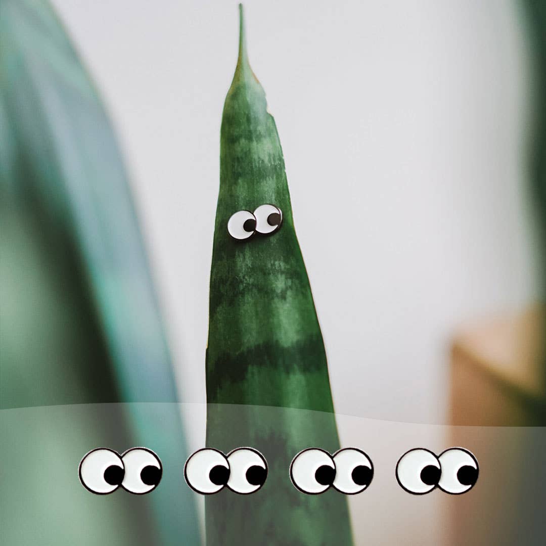 Plant Magnet - Googly Eyes Plant Charms 4-Pack