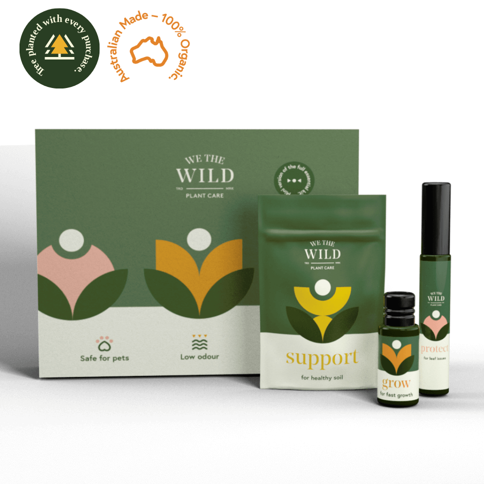 We The Wild Plant Care Range - shippable with plants